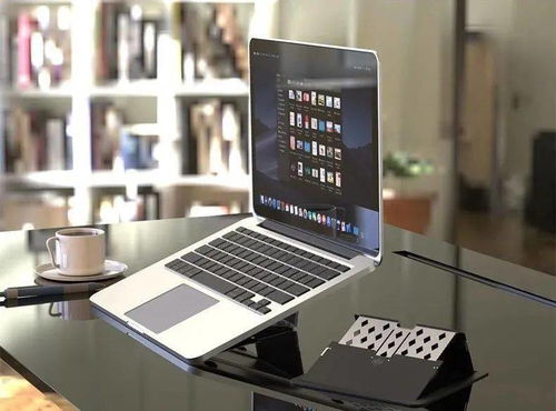 辦公新寵 1秒開合，薄至1.7mm的10檔高度電腦支架，高效實用新選擇